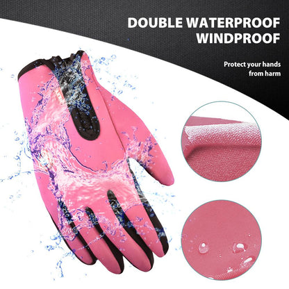 Winter Warm Windproof Waterproof Thermal Touch Screen Gloves