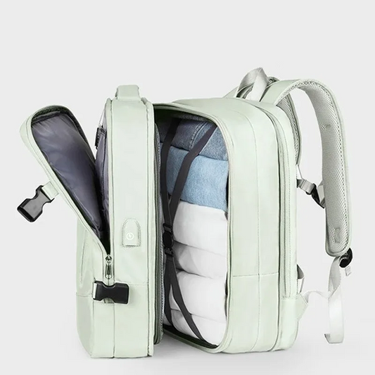 Extendible Travel Backpack With USB - A Fabventure