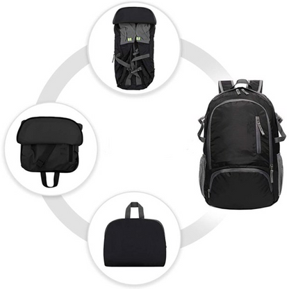 35L Folding Ultralight Backpack for Cycling, Hiking and Camping - A Fabventure