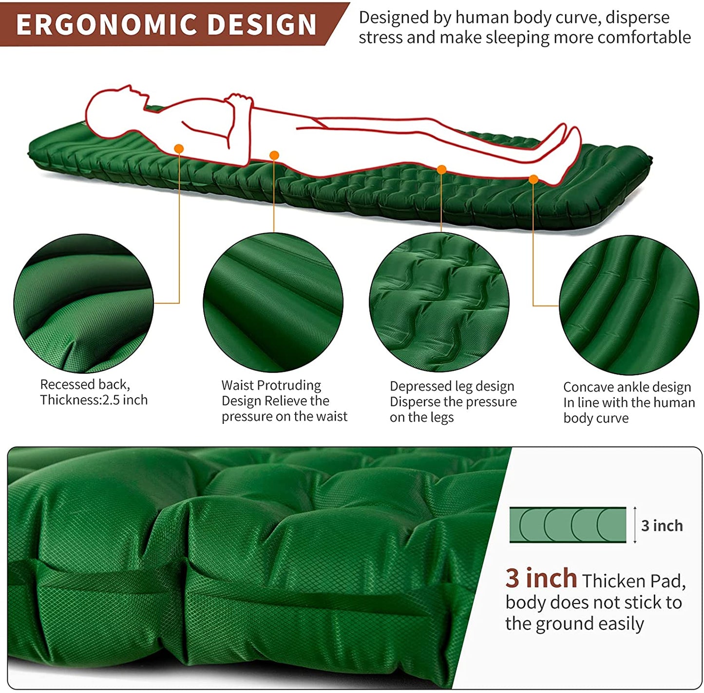 Camfy P3 Air Sleeping Ground Pad