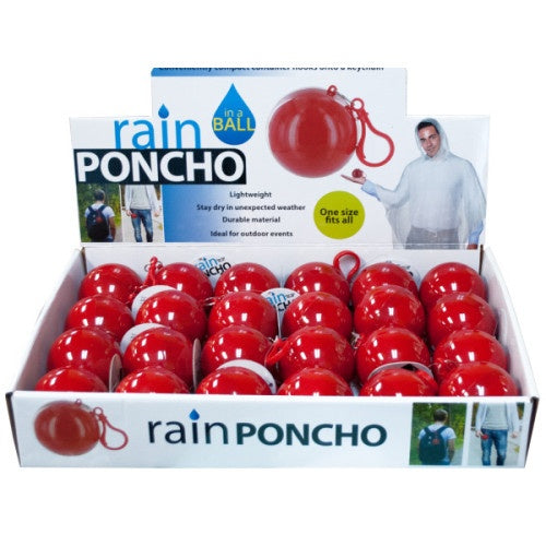 Rain Poncho In A Ball