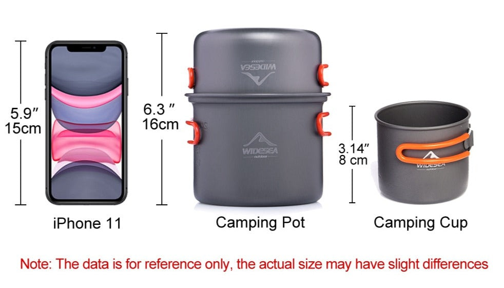 Camping Cookware Set With Burner Stove - A Fabventure